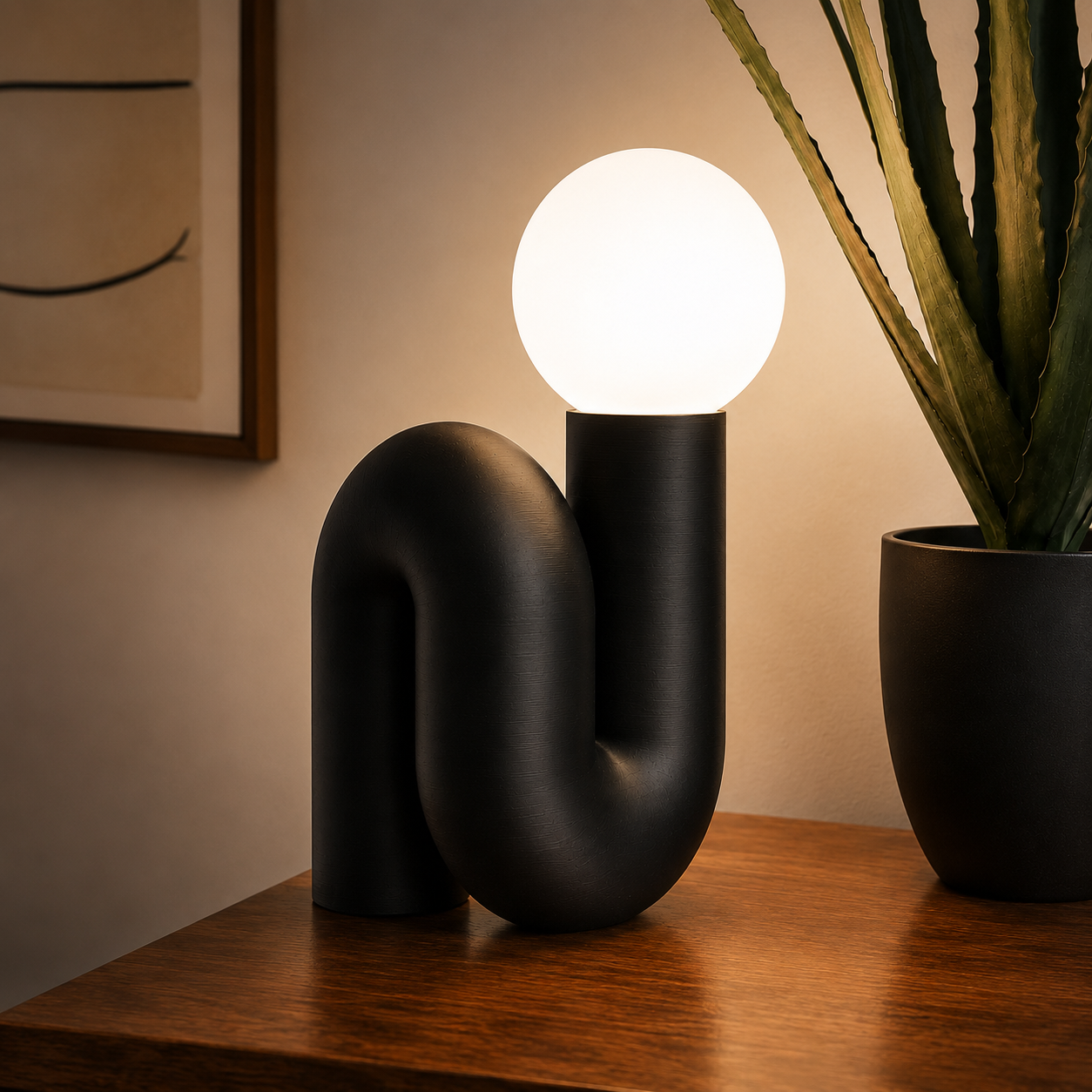 Lampe design moderne LED – Style minimaliste